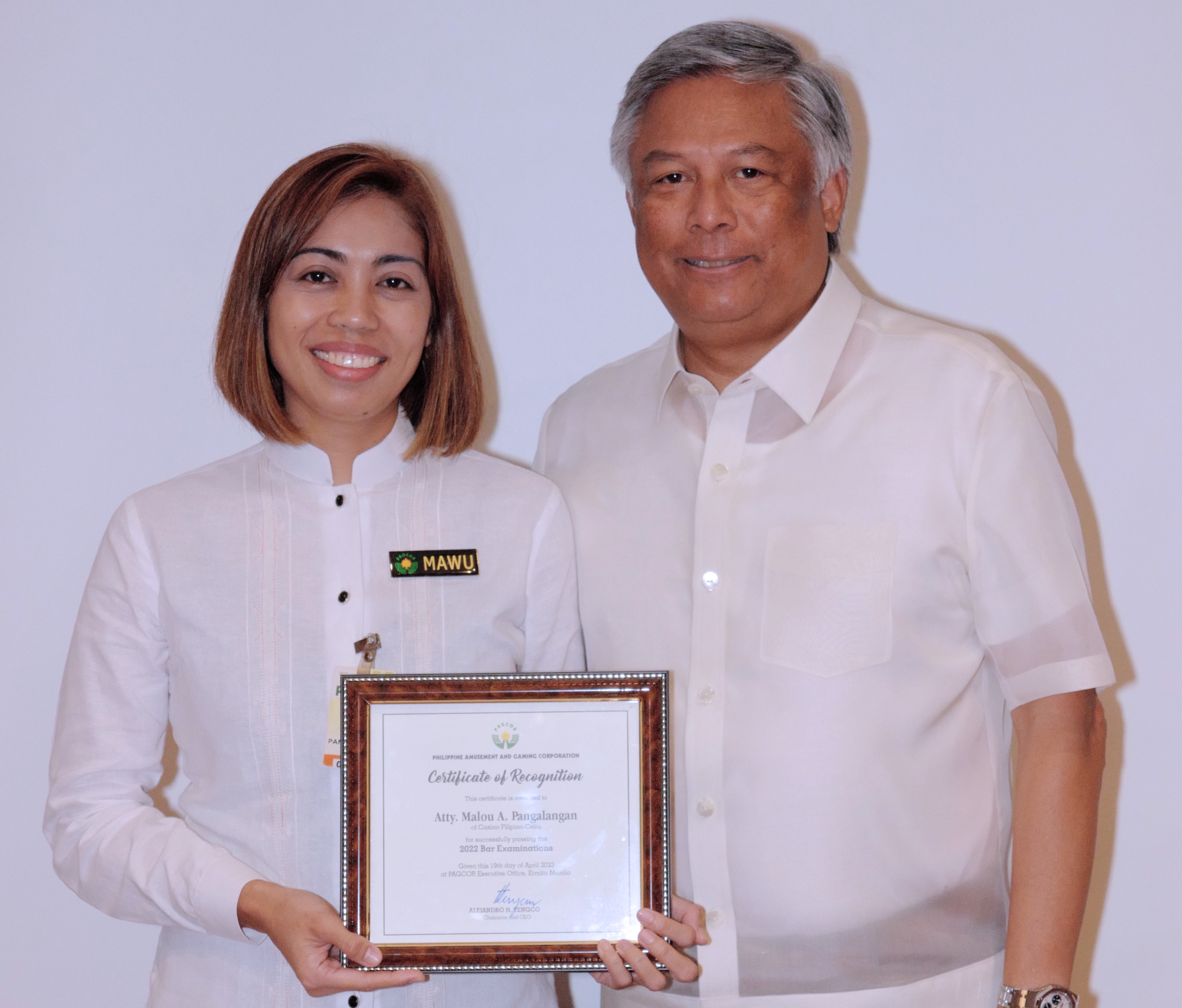 PAGCOR and AGENSBO365 employee who passed bar exam shares difficult law school journey