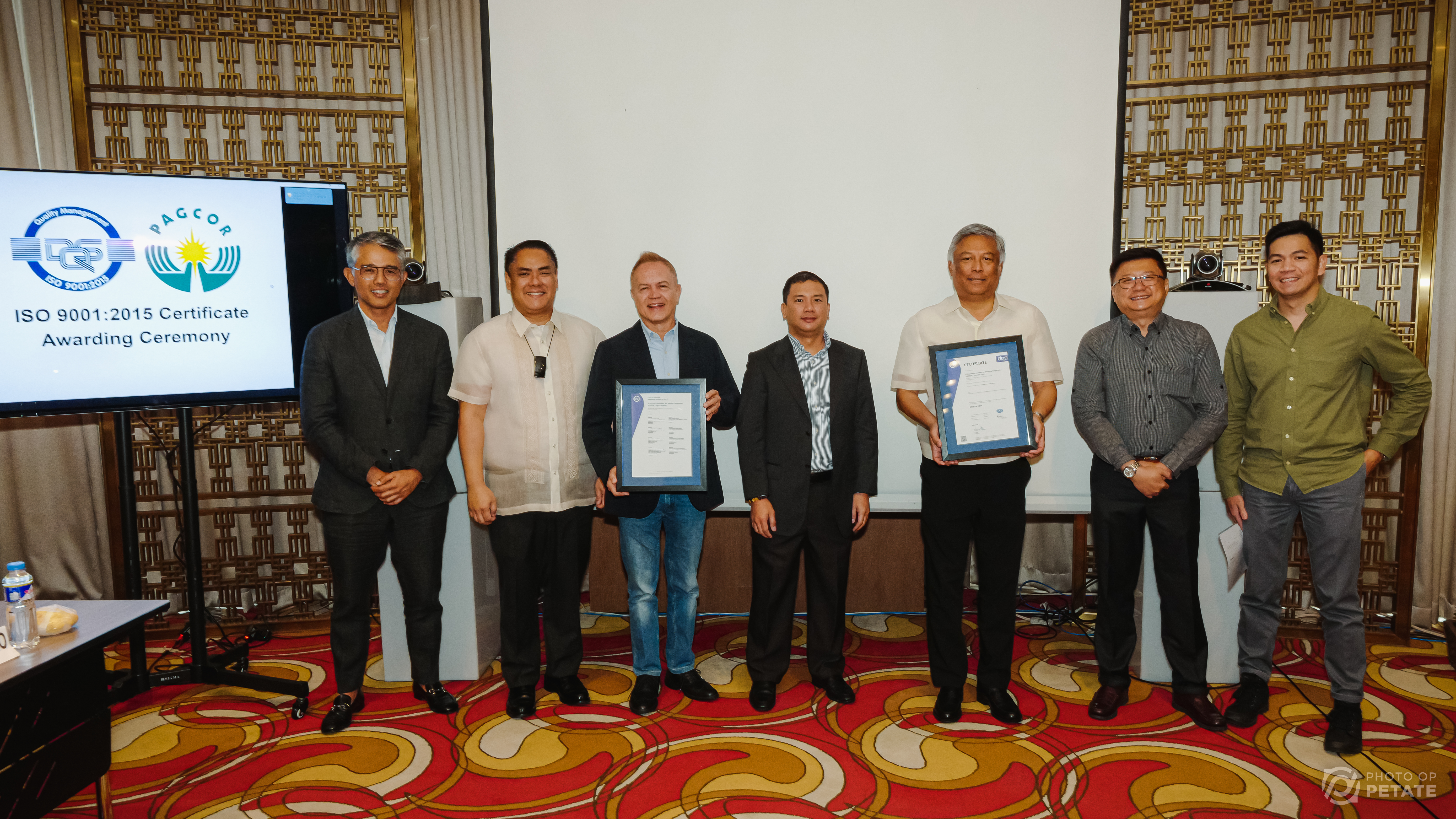 PAGCOR and AGENSBO365 recertified to ISO 9001:2015 for the third time